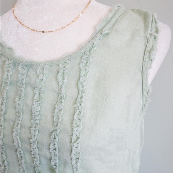 Tank Blouse with Button-Up detail - Picture 3 of 6